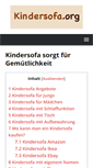 Mobile Screenshot of kindersofa.org
